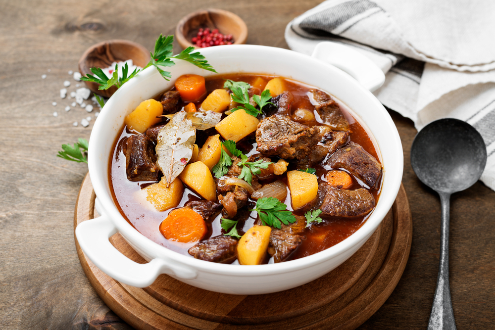 A bowl of winter stew